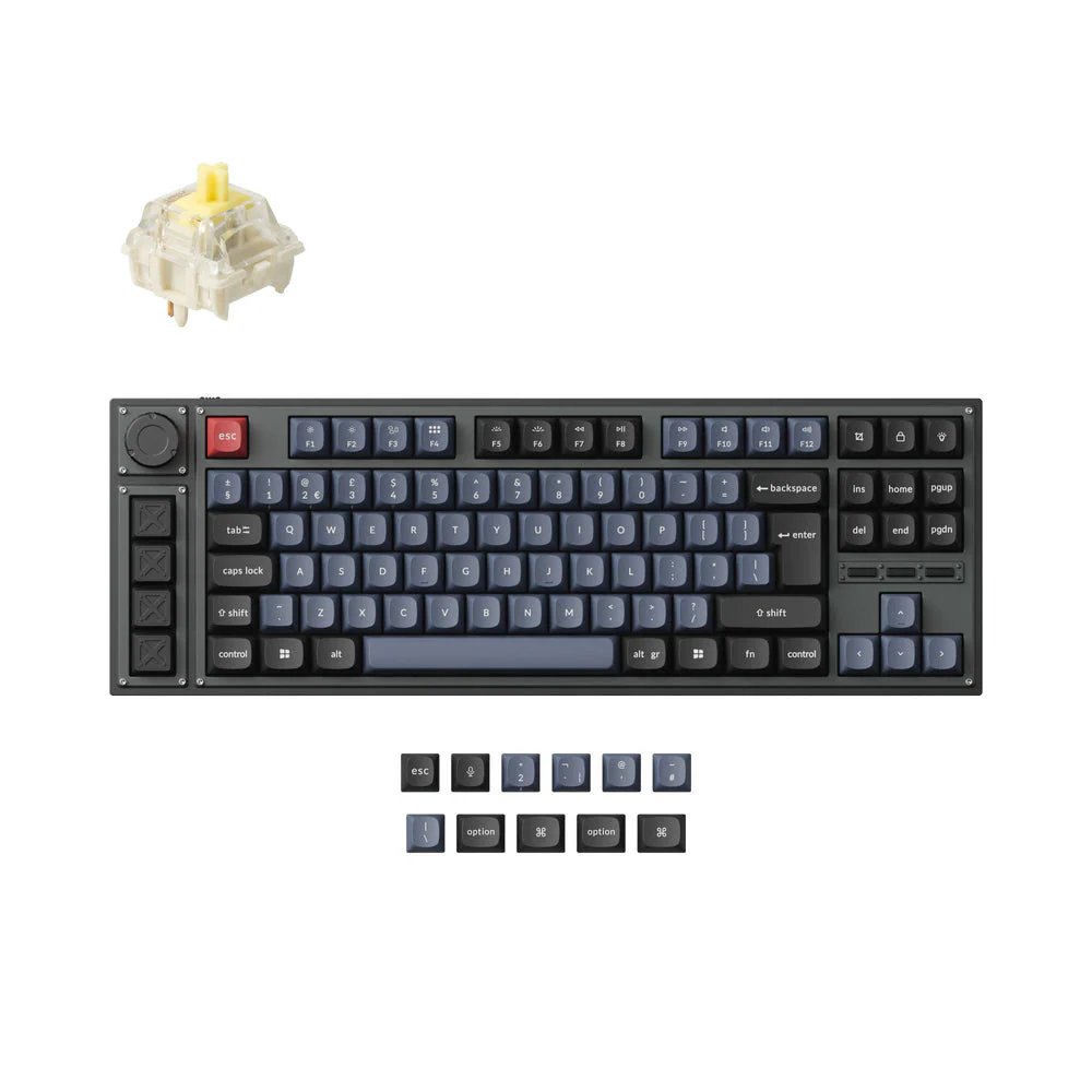 Lemokey L3 QMK/VIA Wireless Custom Mechanical Keyboard ISO Layout Collection - Image 4