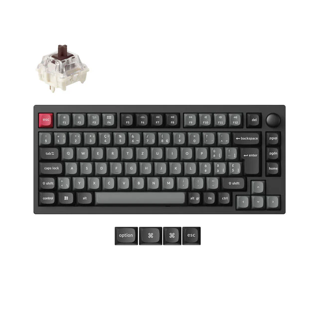 Lemokey P1 QMK Wireless Custom Mechanical Keyboard ISO Layout Collection - Image 11