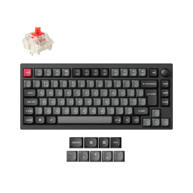 Lemokey P1 QMK Wireless Custom Mechanical Keyboard ISO Layout Collection - Image 4