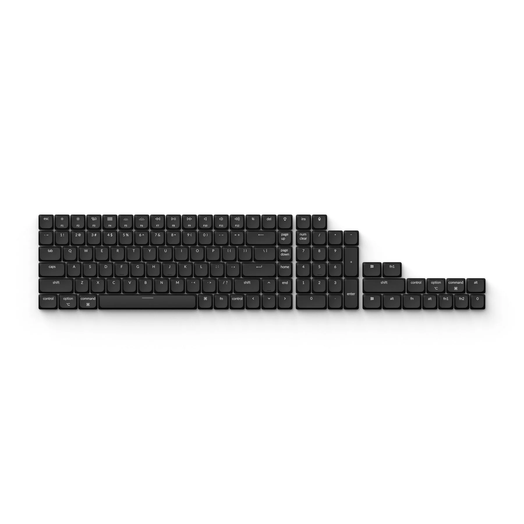 Low Profile ABS LSA Full Set Keycap Set Version 1 - Image 2
