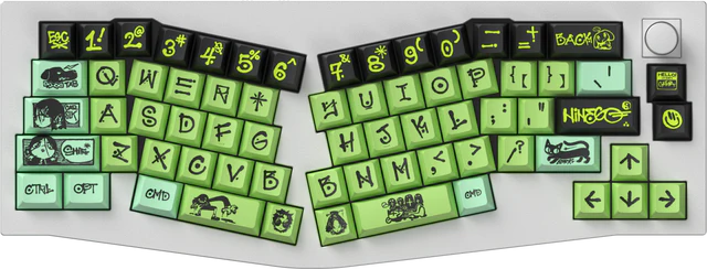 NINEGO - Cherry Profile Dye-Sub PBT Full Keycap Set - Image 3