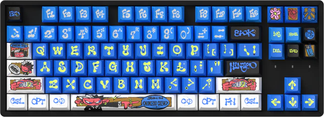 NINEGO - Cherry Profile Dye-Sub PBT Full Keycap Set - Image 4