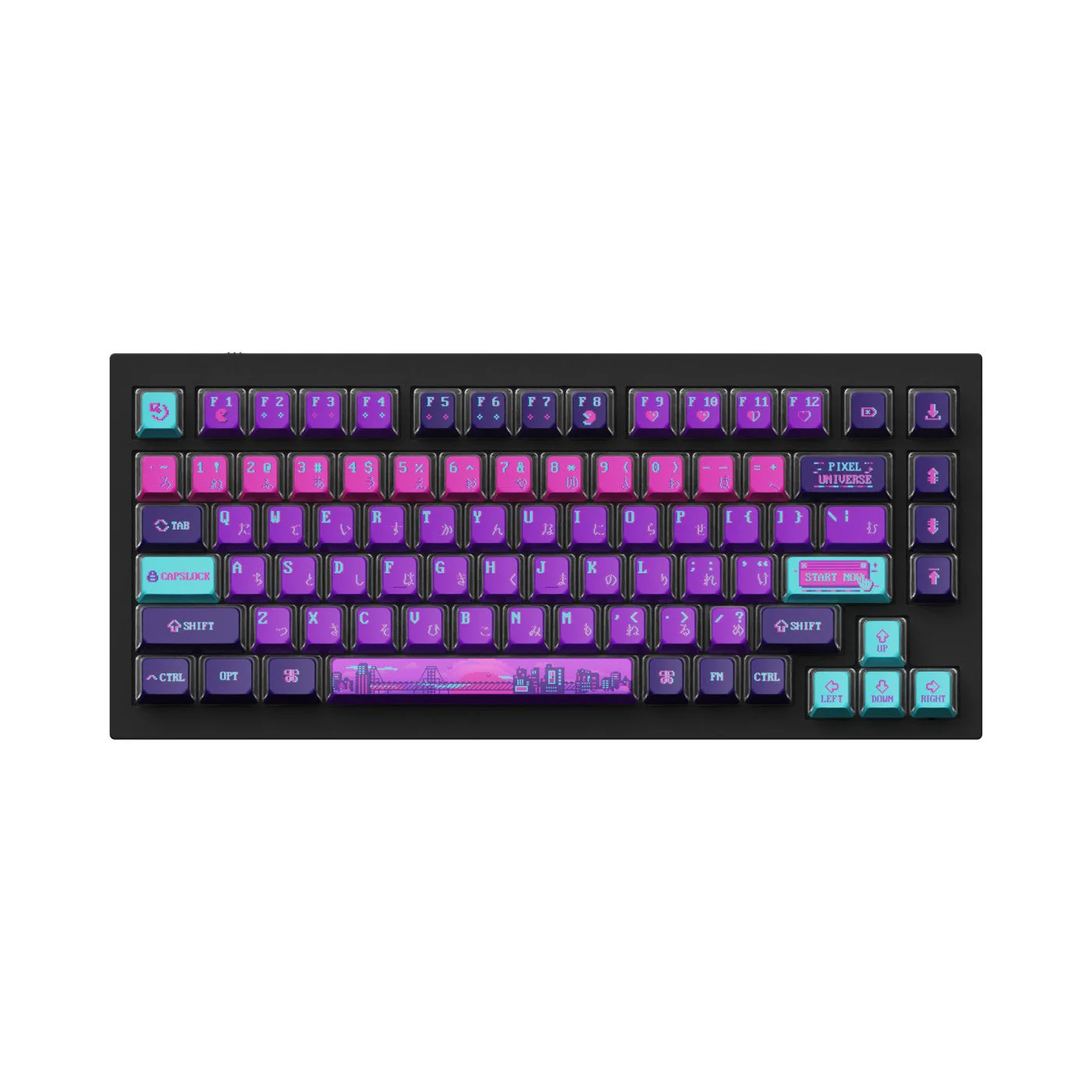 OEM Dye-Sub PBT Full Set Keycap Set - Pixel Universe - Image 2