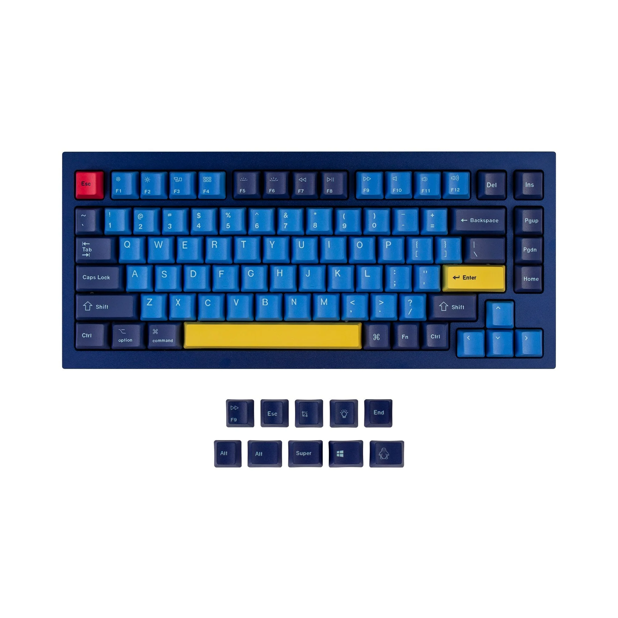 OEM Dye-Sub PBT Keycap Set - Beach - Image 3
