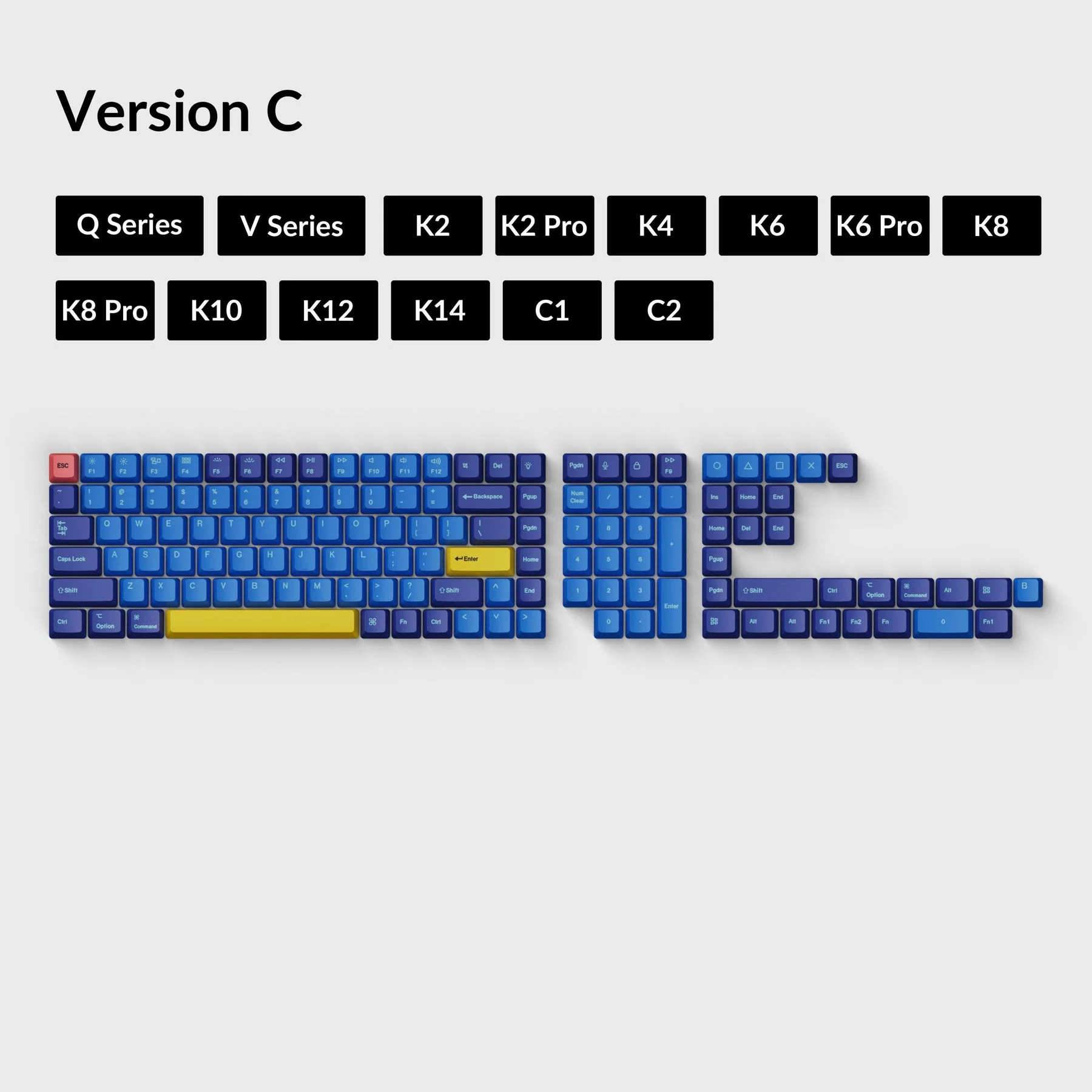 OEM Dye-Sub PBT Keycap Set - Beach - Image 6