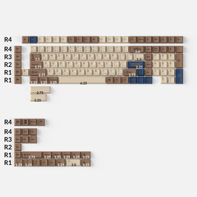 Treasure Hunter - Cherry Profile Dye-Sub PBT Full Keycap Set - Image 2
