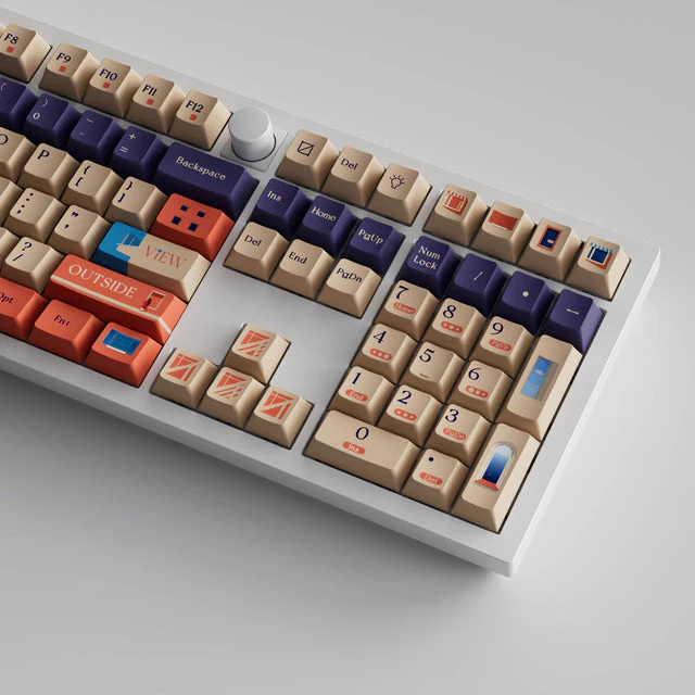 Window View - Cherry Profile Dye-Sub PBT Full Keycap Set - Image 3